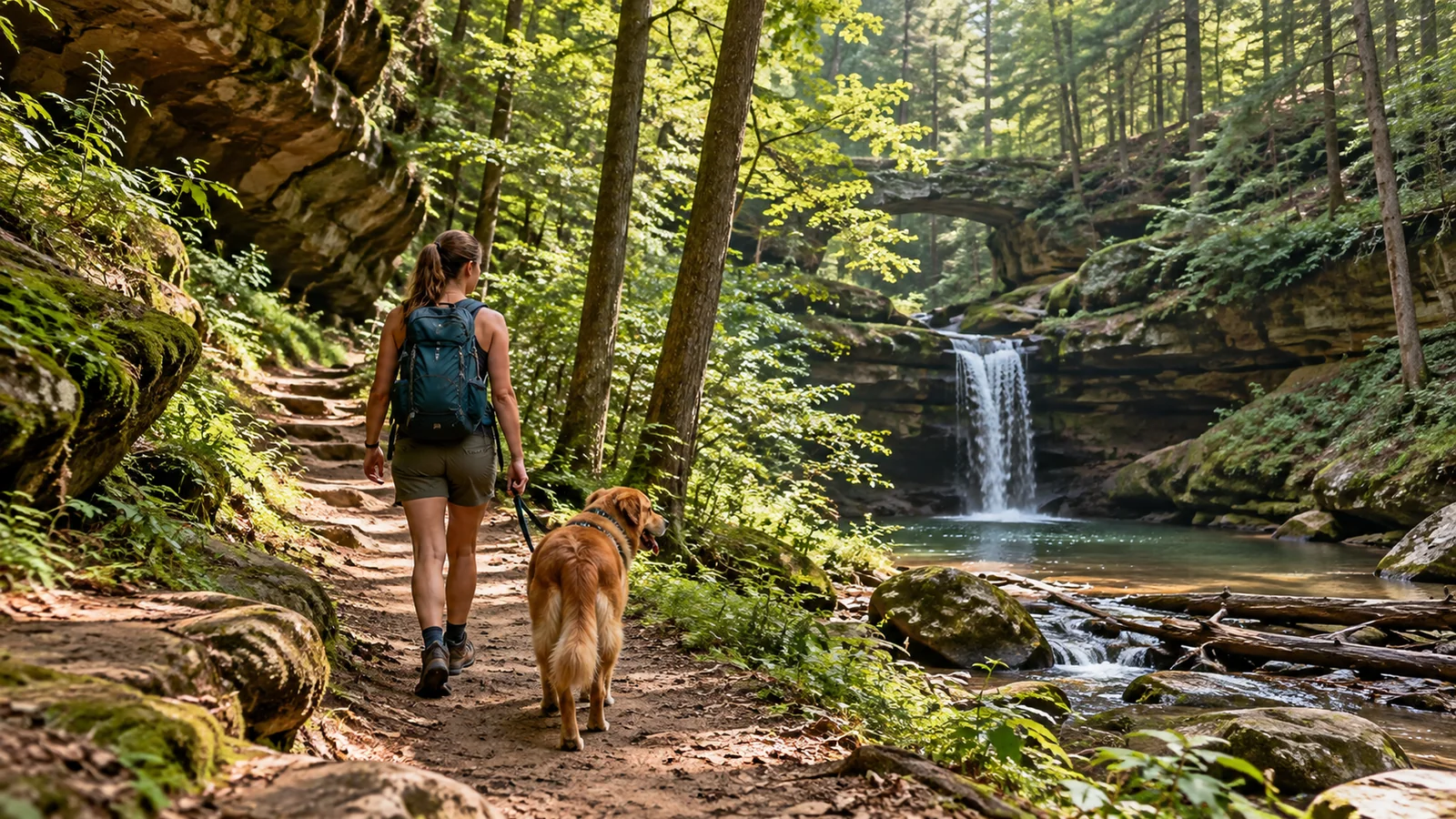 Dog-Day Routing in Hocking Hills: Build the Trail Plan Before You Load the Car